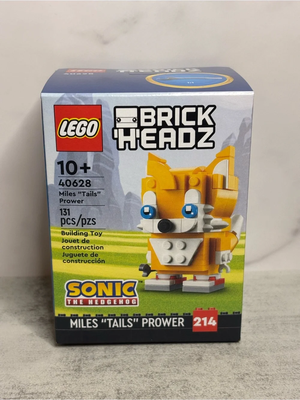 Lego Sonic the Hedgehog BrickHeadz Miles “Tails” Prower Set (#40628) - Picture 7 of 7